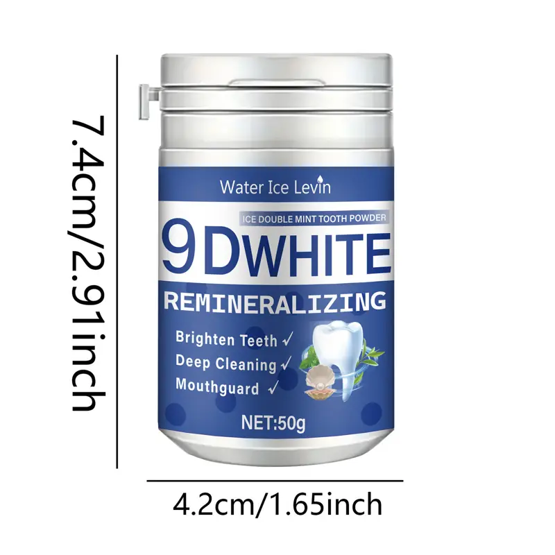 9D White Remineralizing Tooth Powder — 2