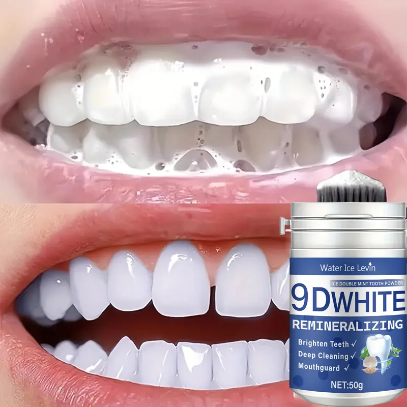9D White Remineralizing Tooth Powder — 4