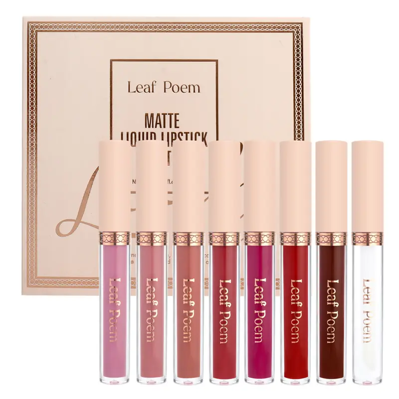 Leaf Poem 8-Pc Matte Liquid Lipstick Set