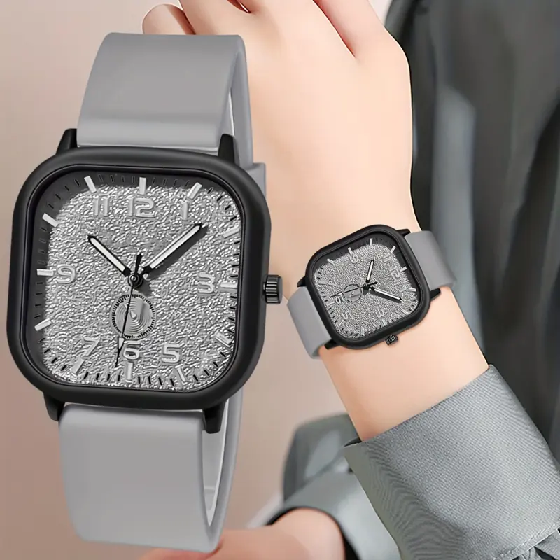 Minimalist Square Quartz Watch