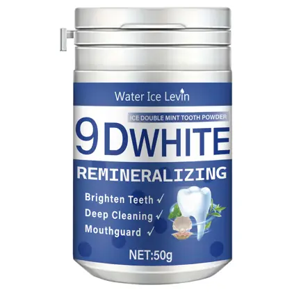 9D White Remineralizing Tooth Powder