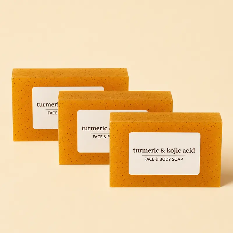Turmeric & Kojic Acid Soap — 2