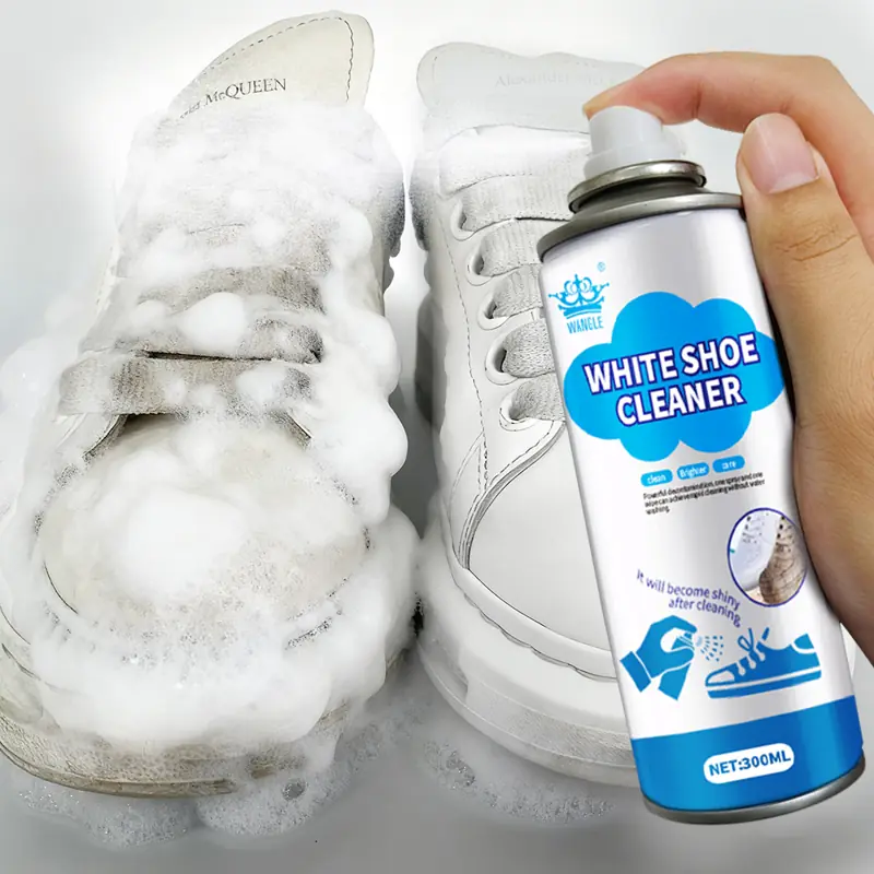White Shoe Cleaner Foam 300ml — 3