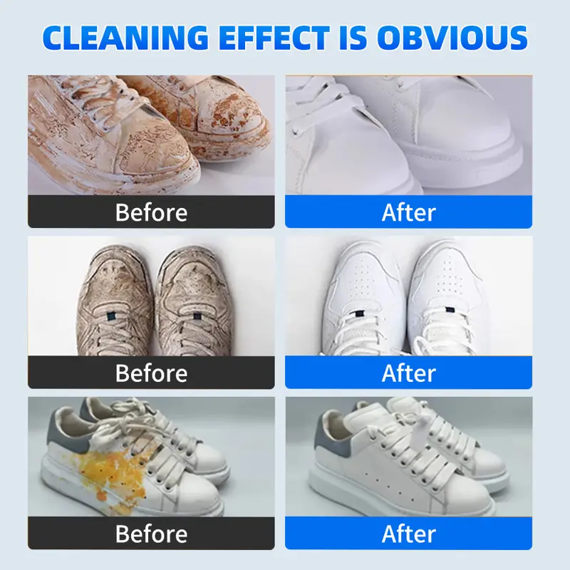 White Shoe Cleaner Foam 300ml — 4