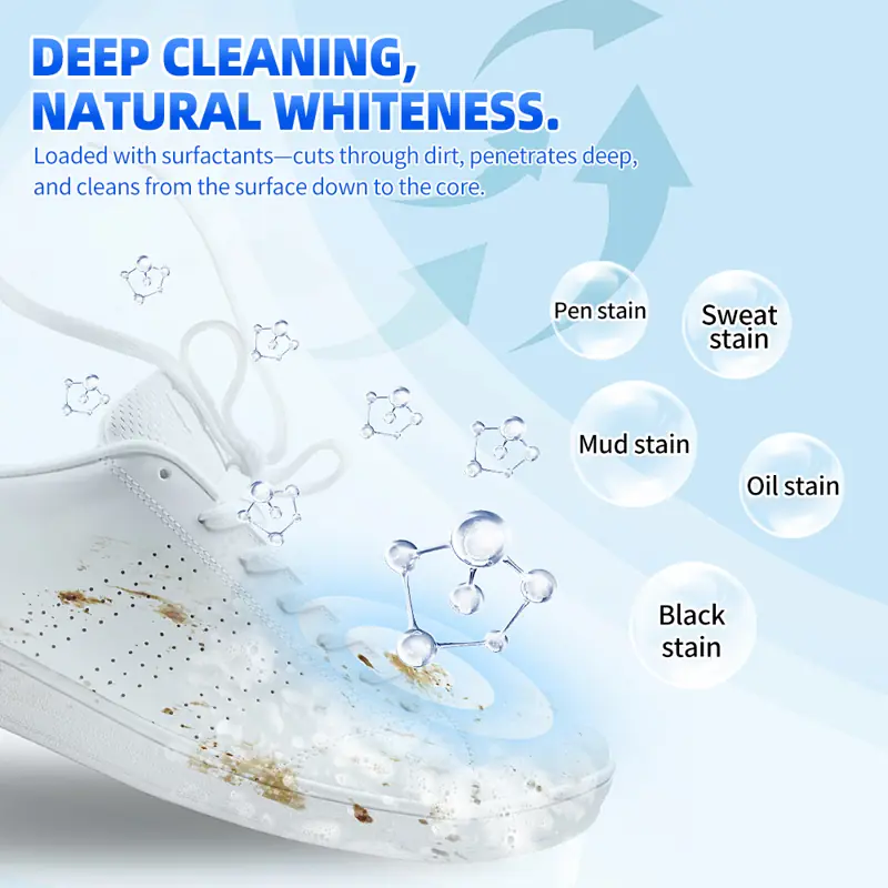 White Shoe Cleaner Foam 300ml — 5