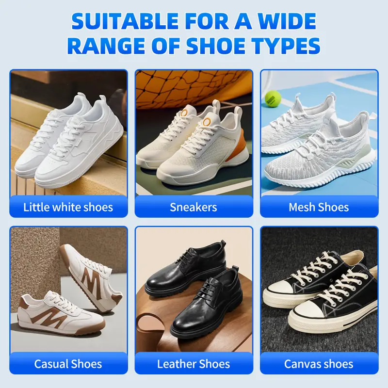 White Shoe Cleaner Foam 300ml — 6